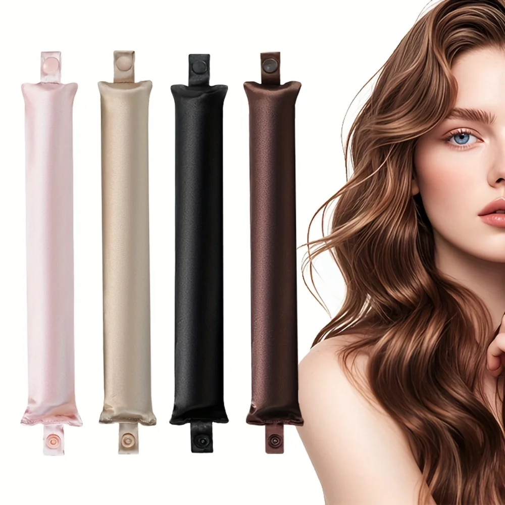 Opaska do kręcenia włosów bez użycia ciepła – satynowa