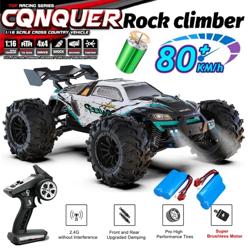 4WD RC Buggy Truck Super 50-80KM/H